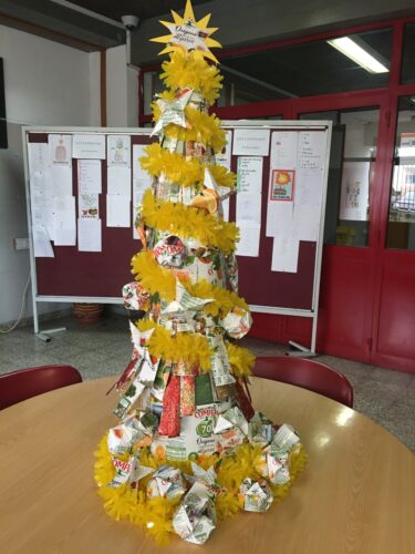 A árvore de Natal da ESSPC