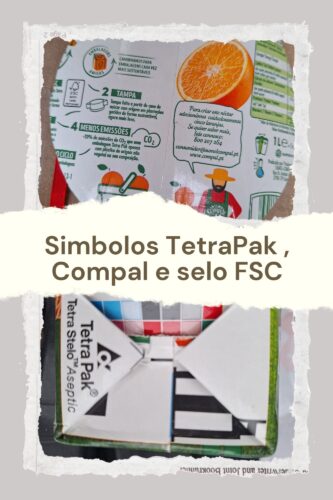 Simbolos Tetra Pak e selo FSC