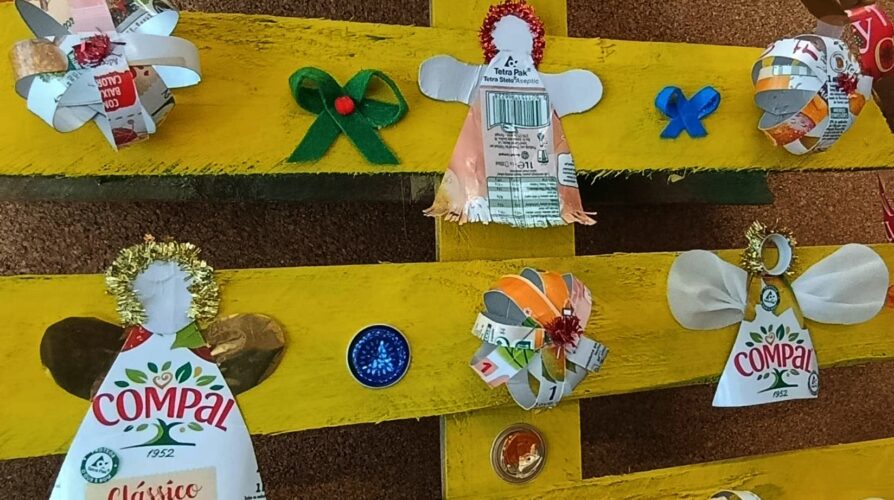 Símbolos da Tetra Pak e Compal.