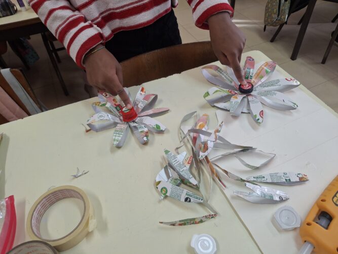 Medir e recortar as tiras