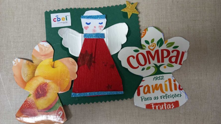 Recortar imagens de anjos.