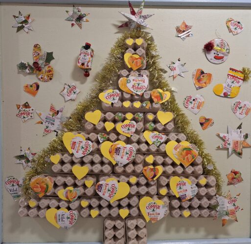 Arvore de Natal Amarela