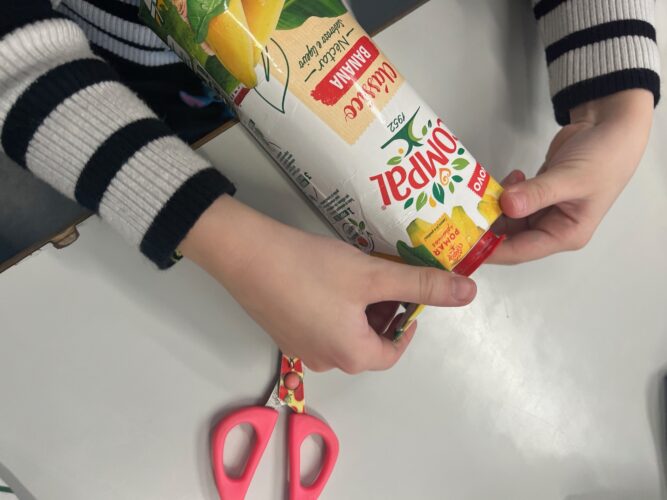 Preparação da embalagem da Compal