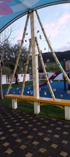 Árvore no recreio do Pré-Escolar