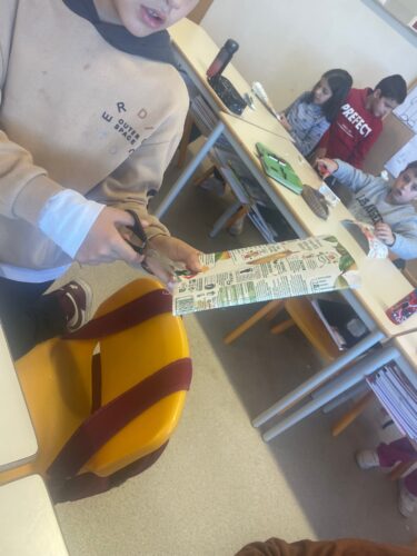 Manipulação dos materiais