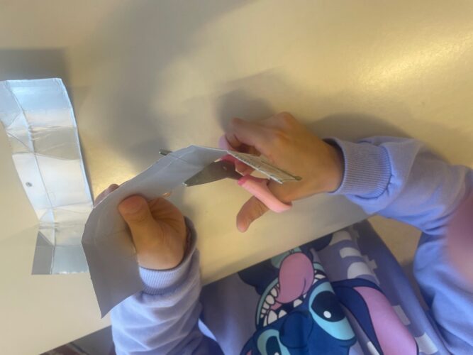 Manipulação dos materiais