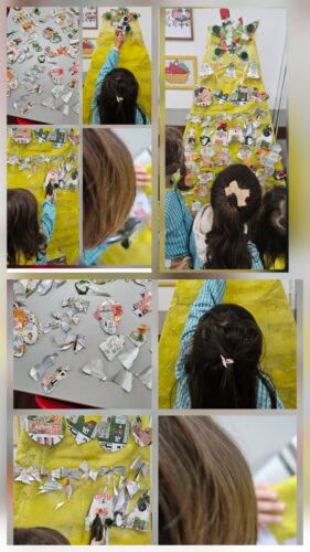 Organização dos efeites e distribuição pela árvore.