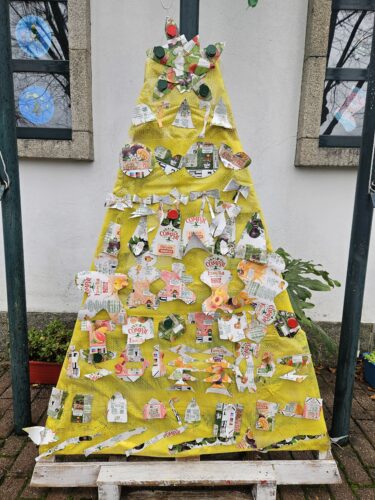 Trabalho final no local.