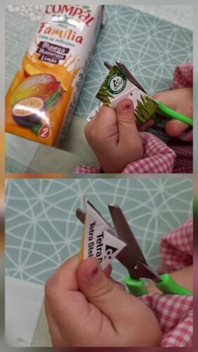 Utilização de embalagens Compal com os símbolos Tetra Pak e Compal: