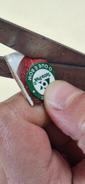 Recorte dos símbolos.