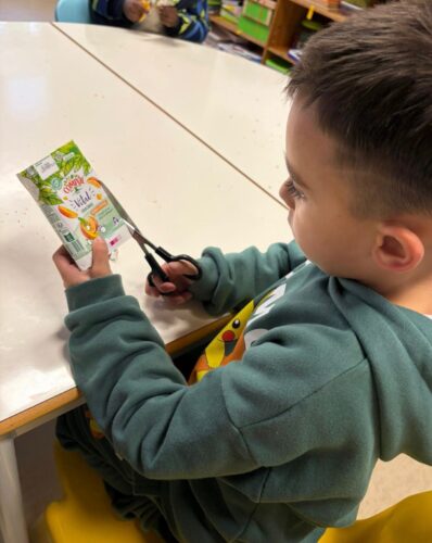 Recorte de embalagens