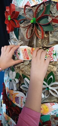 Recorte de embalagens