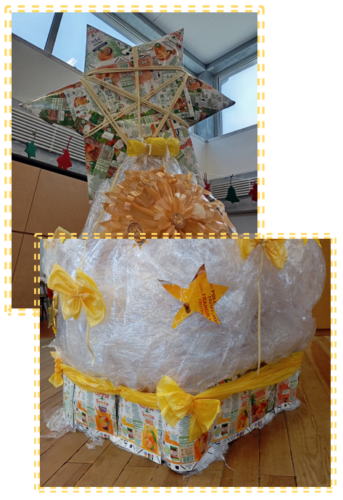 Estrela do topo e base da árvore