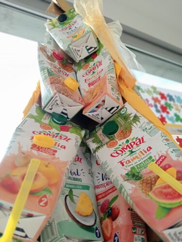 Símbolos da Tetra Pak e compal.