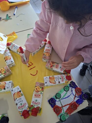 Construção da estrela e identificação da Instituição