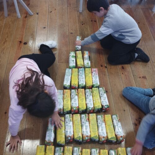 Construção do esboço da Árvore.