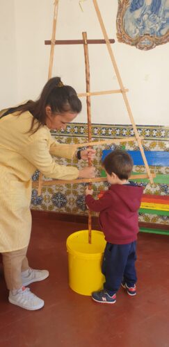 Montagem de toda a árvore.