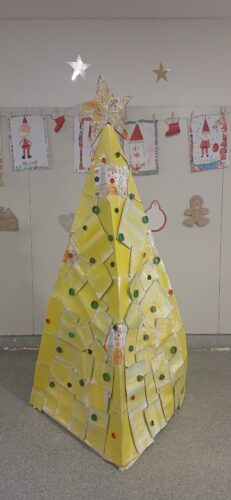 Árvore montada e finalizada.