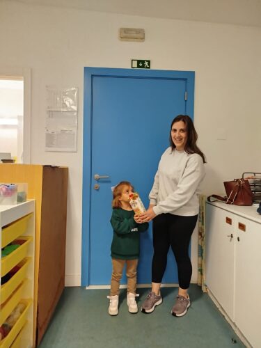 Conjunto de embalagens recolhidas