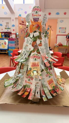 A nossa árvore de Natal.