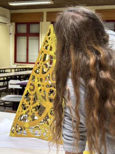 Pintura da estrutura da árvore