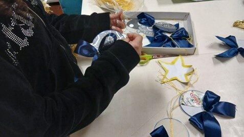 Elaboração dos enfeites