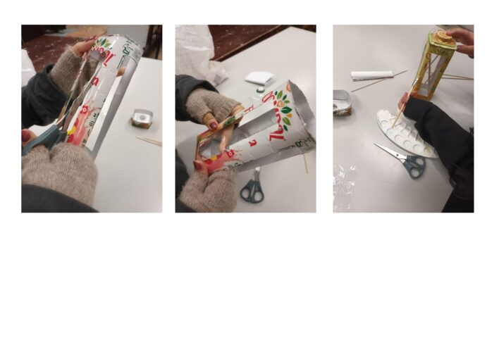 Construção e Pintura da Lanterna Amarela