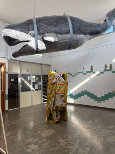 átrio do refeitório