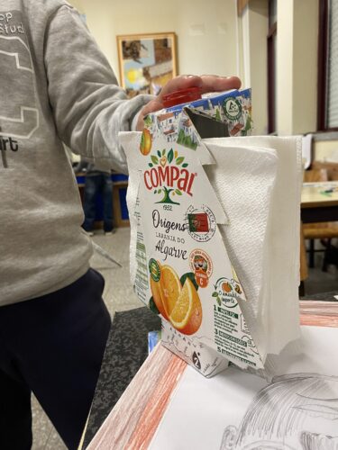 Simbolos Tetra Pak visíveis