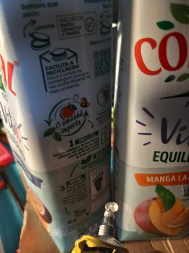 Colagem dos pacotes Compal