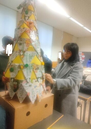 Trabalho finalizado - Árvore de Natal completa