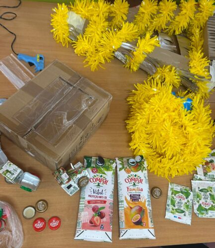 Materiais utilizados