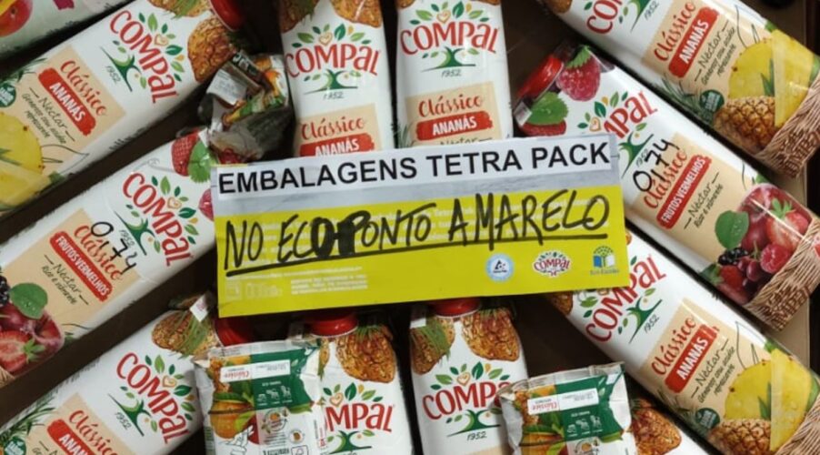 Utilização de embalagens Compal