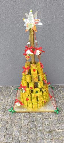 Árvore de Natal final.