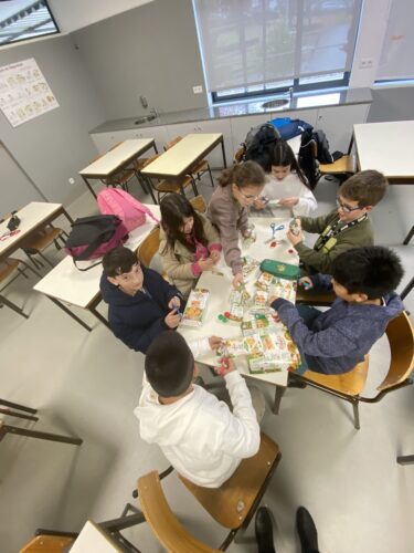 Preparação das embalagens