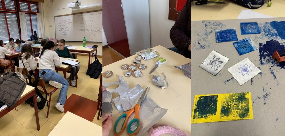 Exploração das ideias base e preparação das informações e elementos decorativos da árvore.