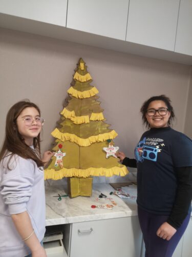 Montagem da árvore.