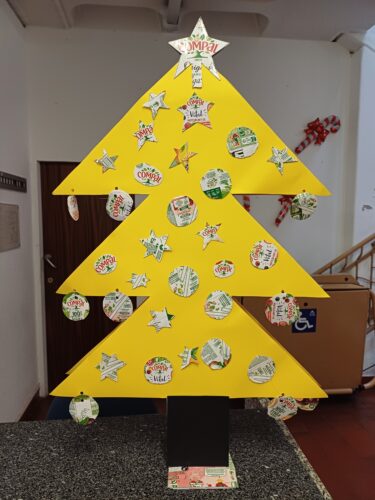 Árvore de Natal na Escola