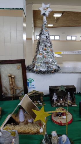 A nossa árvore de Natal.