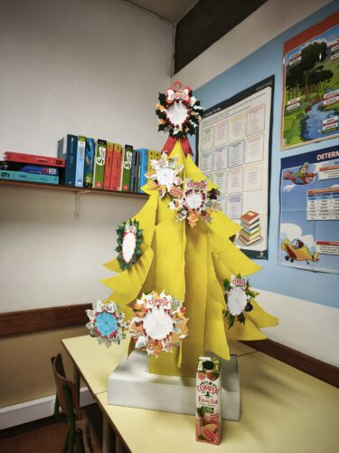 Produto final: A árvore de Natal Amarela