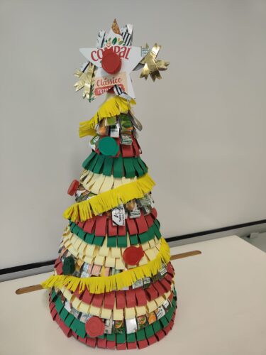 Árvore de Natal Amarelo