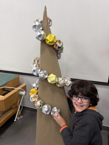 Montagem da árvore.