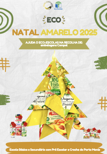 Cartaz de apelo à recolha de embalagens.