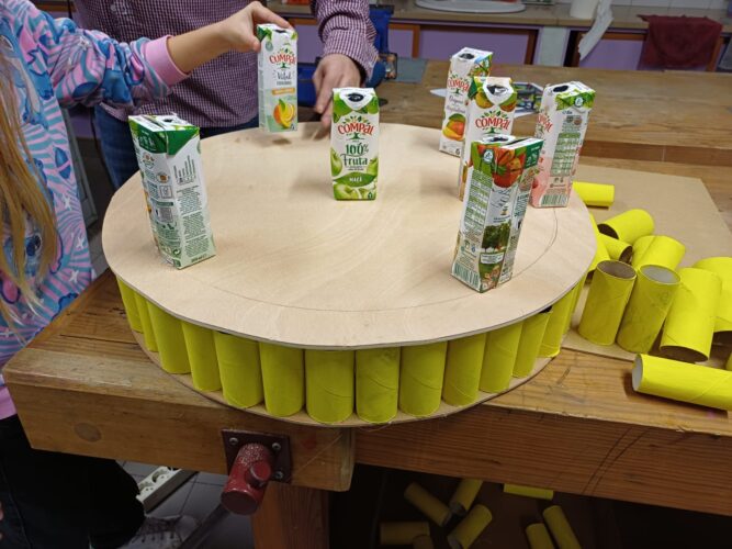 Construção da estrutura da árvore.