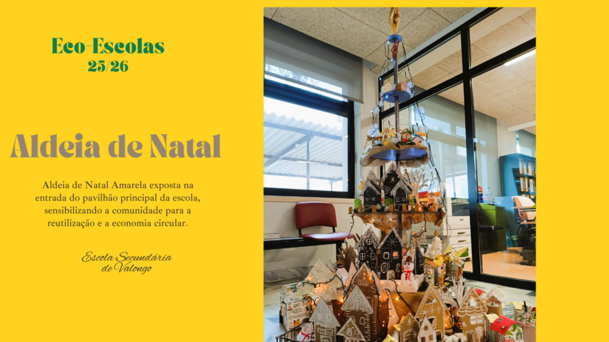 Árvore/Aldeia de Natal Amarela constituiu um exemplo de boas práticas , articula sustentabilidade, criatividade, inclusão e envolvimento comunitário, demonstra que é possível celebrar o Natal de forma simples, consciente e ambientalmente responsável.